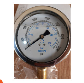 عداد ضغط جلسرين 250 بار 2.5 بوصة